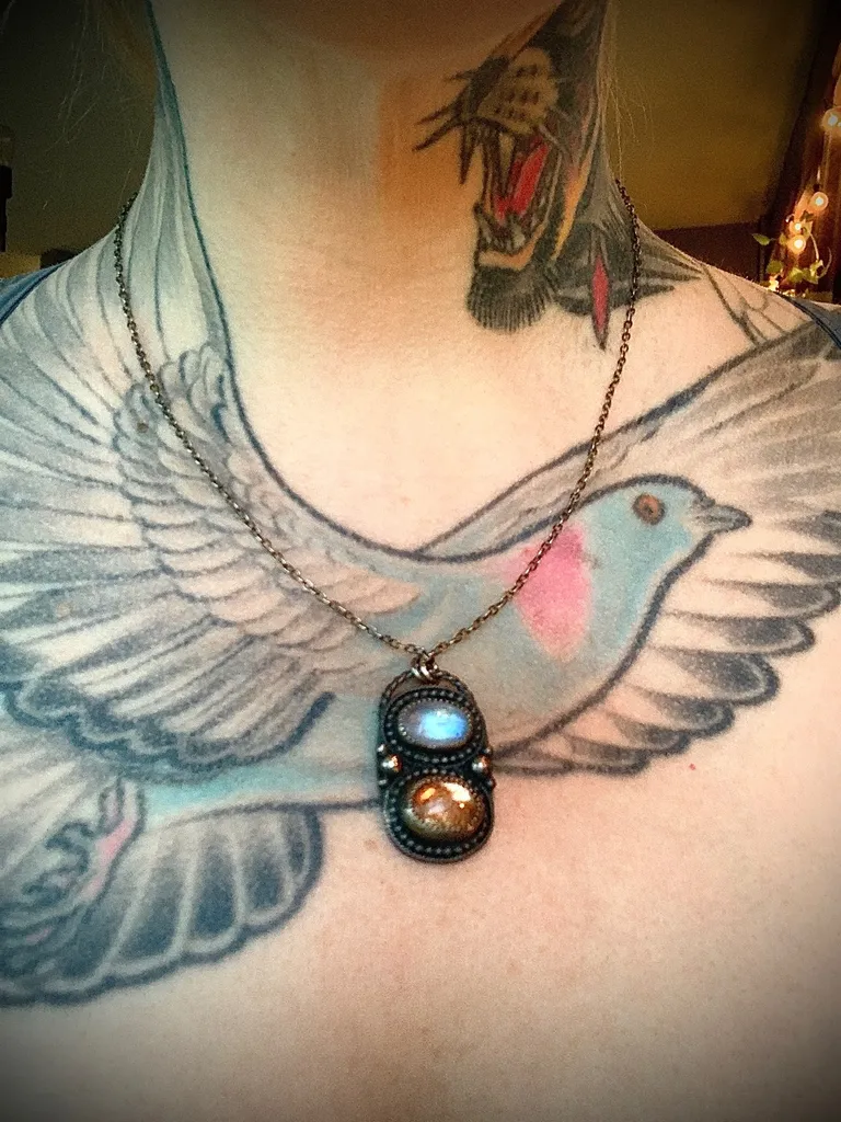 Sunstone/Moonstone Necklace photo 1