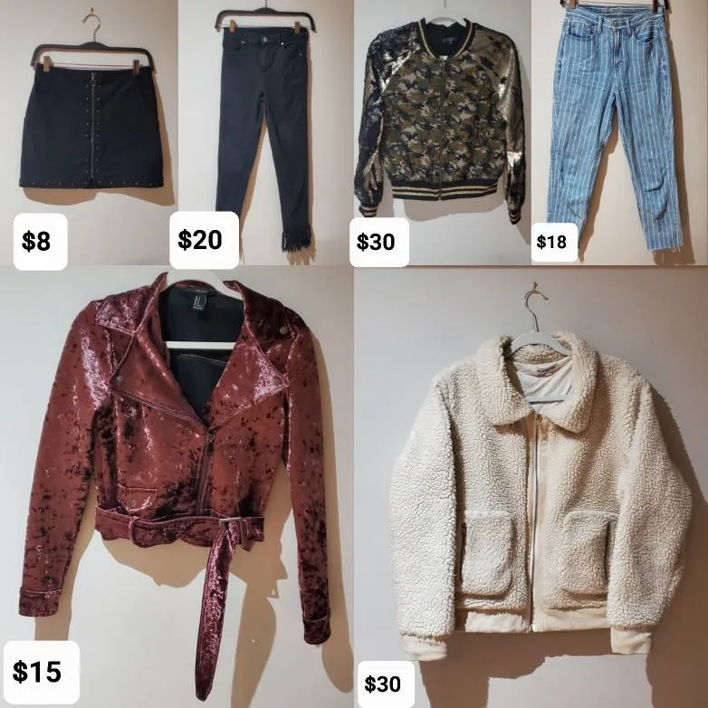 Closet Clearout Size XS- L photo 1