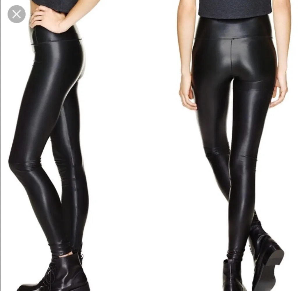 Aritzia Daria Leather Leggings Xs photo 1