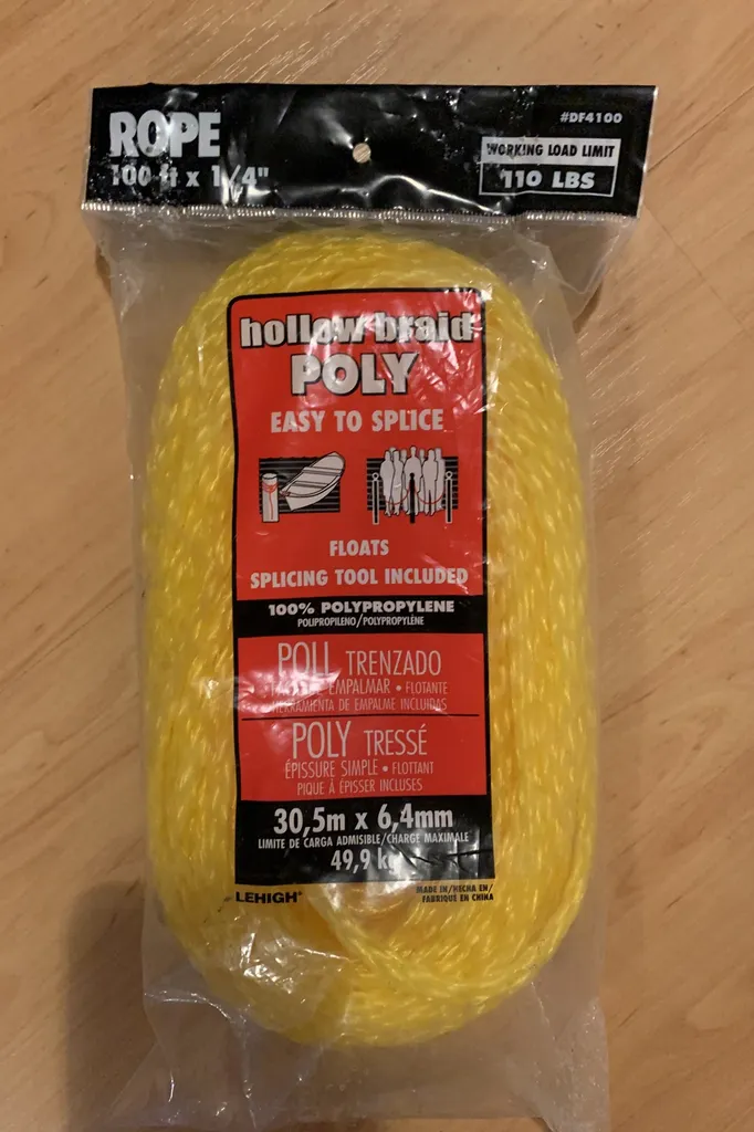 100ft Of Polypropylene Rope photo 1