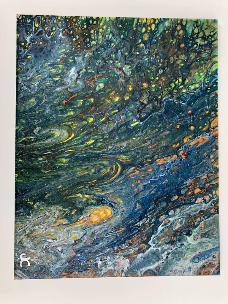 Hand Painted Canvas photo 1