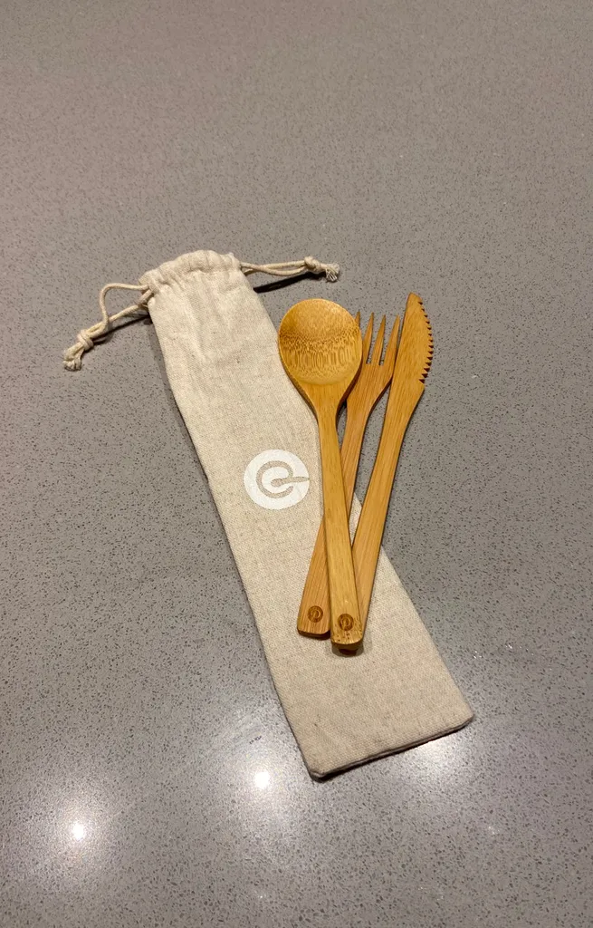 Bamboo Reusable Cutlery photo 1