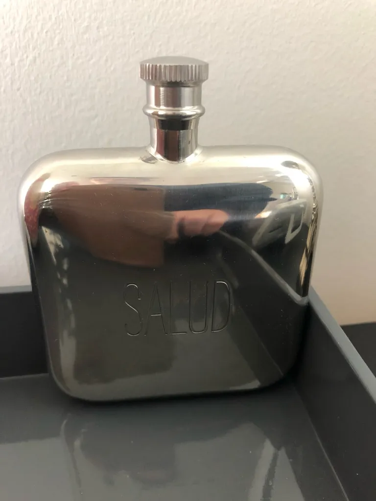Monica Engraved Flask photo 1