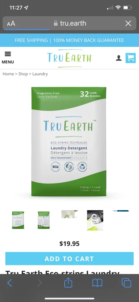 TruEarth Laundry Strips photo 1