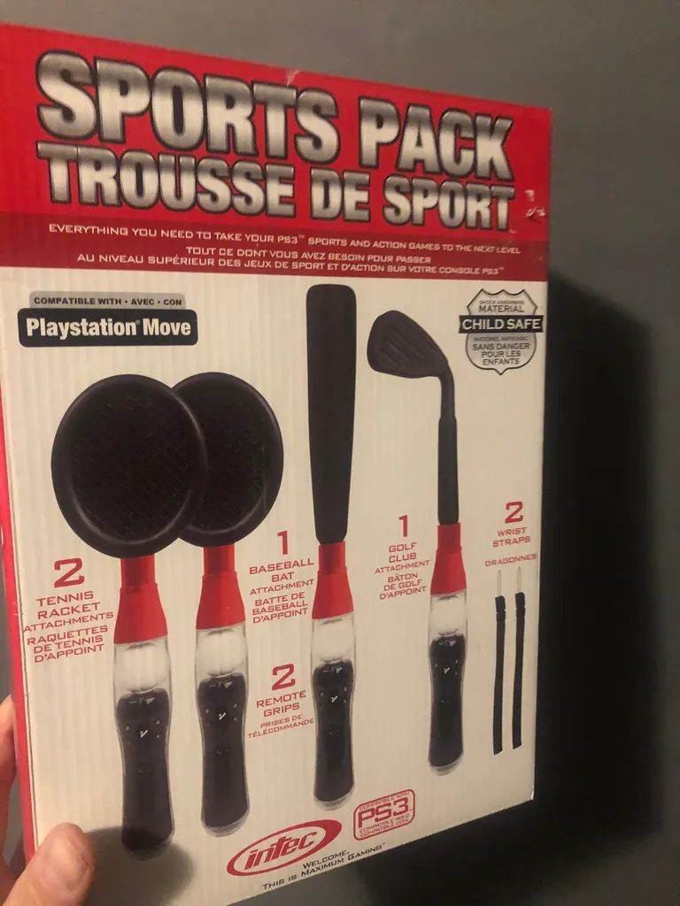 PS3 PS move controller Sport Attachements NEW photo 1