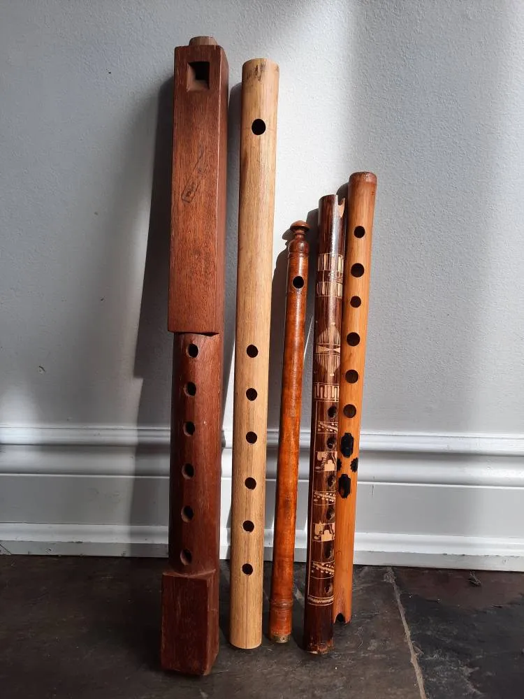 Vintage Wooden Flutes photo 1