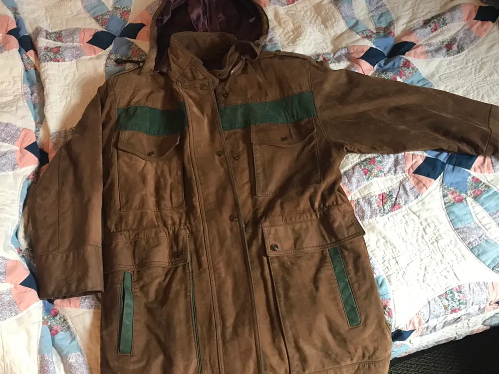 Vintage Suede Jacket Men’s Medium photo 1