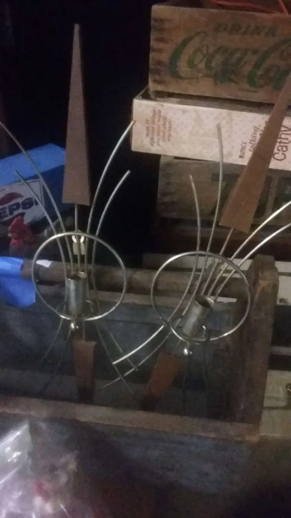 Midcentury Wall Candle Holders photo 1