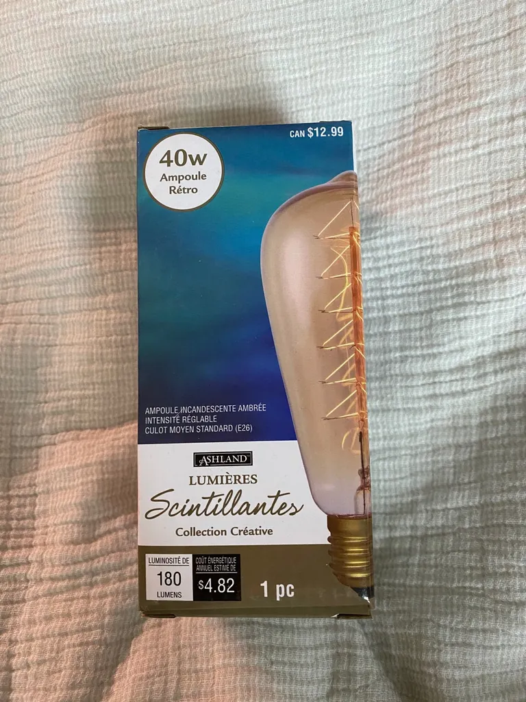 40W Warm Light Bulb photo 1