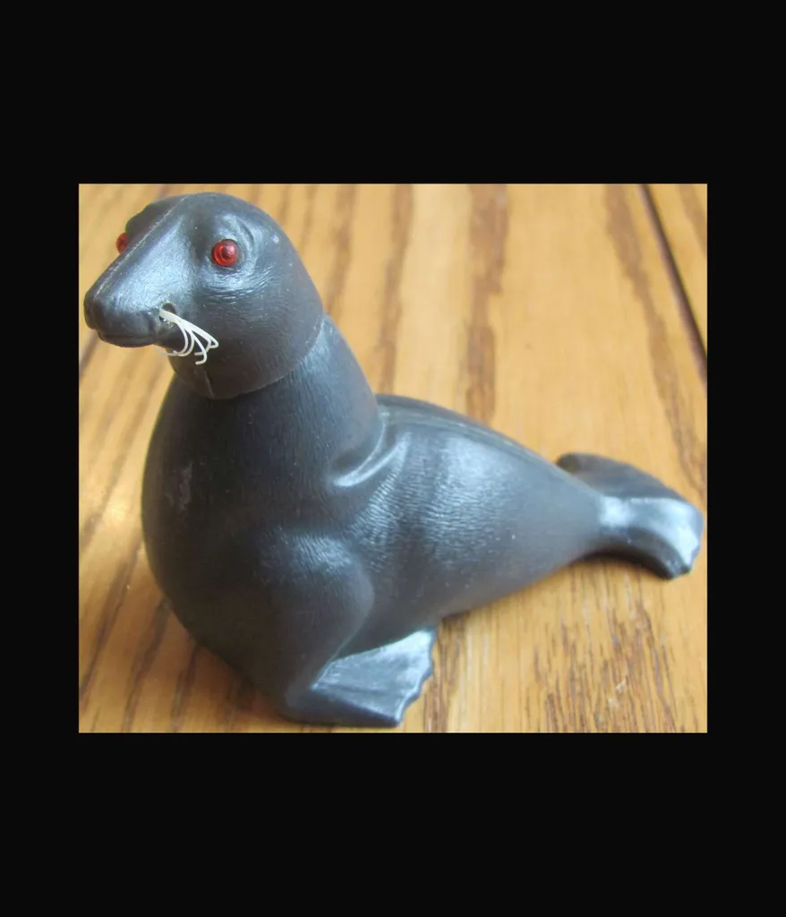 GREY SEAL Sea Lion NODDER Bobblehead Breba Germany Gray Bobbl... photo 1