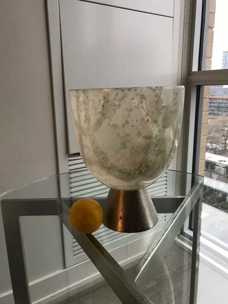 Decorative Glass Vase Bowl Plant Pot photo 1