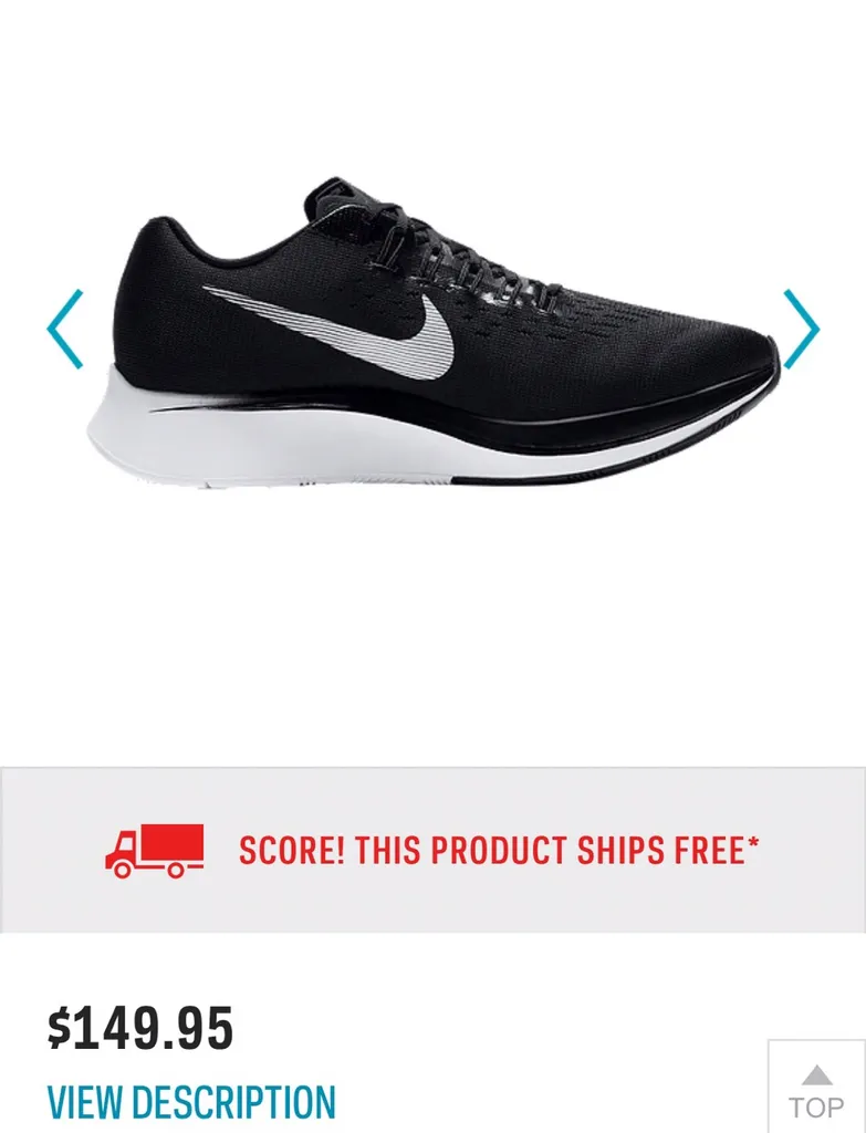Nike Zoom Fly Womens Running Sneakers photo 1