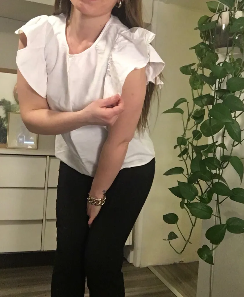 EUC White Miss Shop & French Connection Tops photo 1