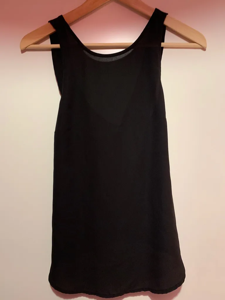 Dynamite Black Blouse photo 1