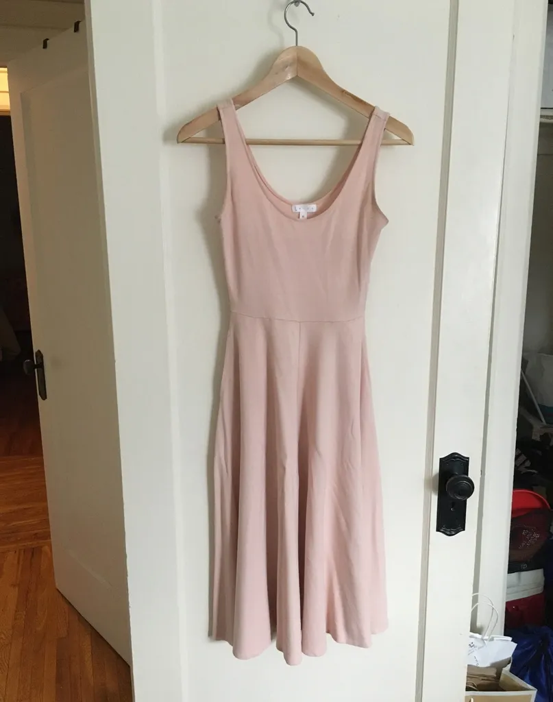 Light pink Midi Summer Dress - Size XS photo 1