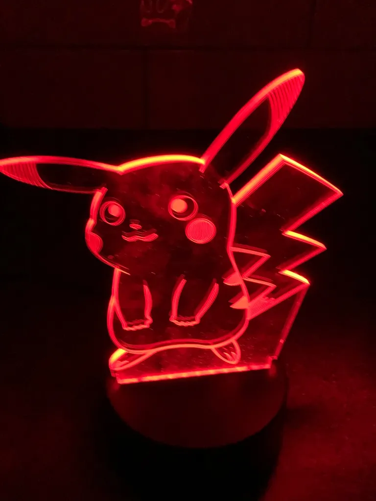 Pikachu Ornamental Light photo 1