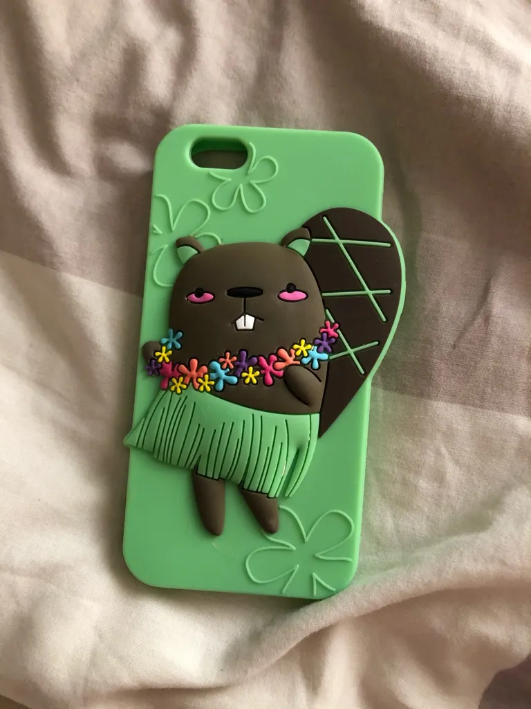 Hula Dancing Beaver Phone Case photo 1
