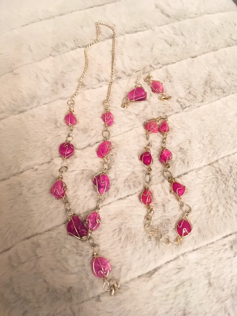 Stone Jewelry Set photo 1