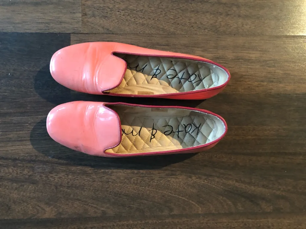 Kate And Mel Patent Pink Flats photo 1