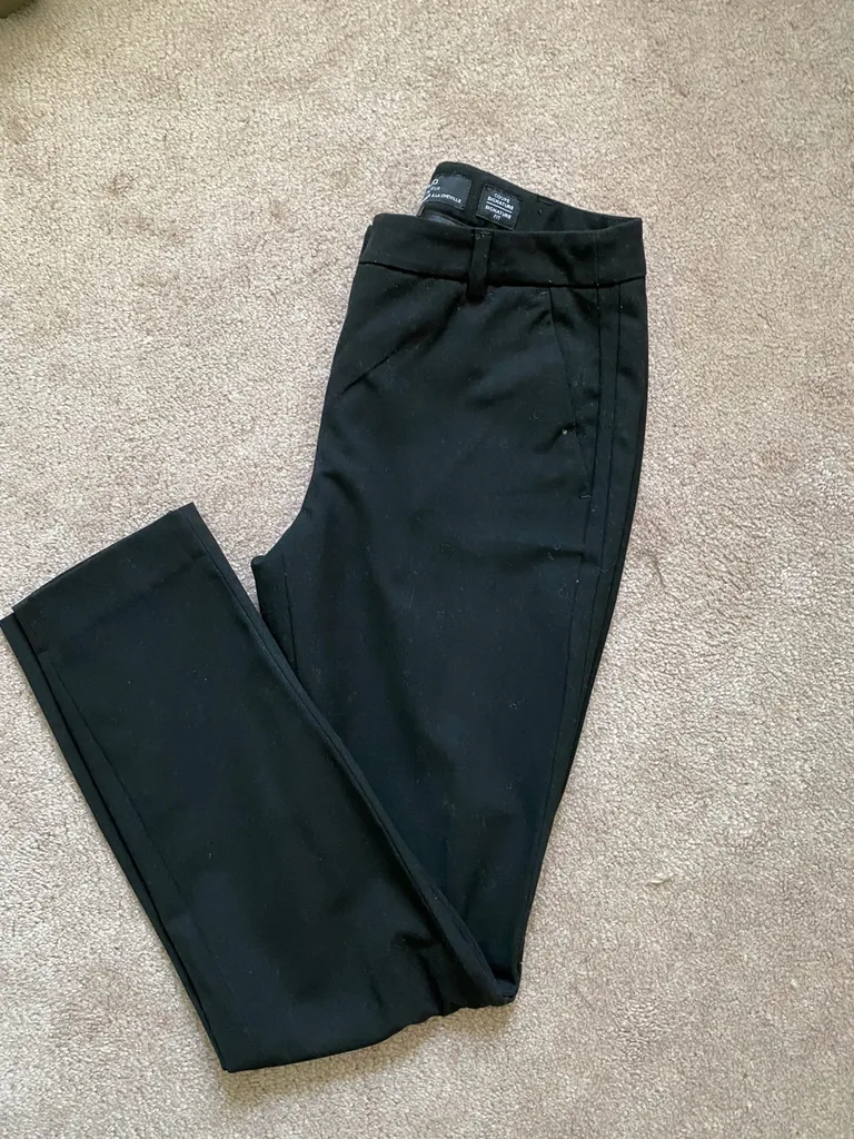 RW&CO Ankle Slim Black Formal/Work Pants photo 1