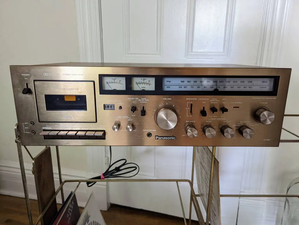 Panasonic RA-6500 Tape Deck Receiver photo 1