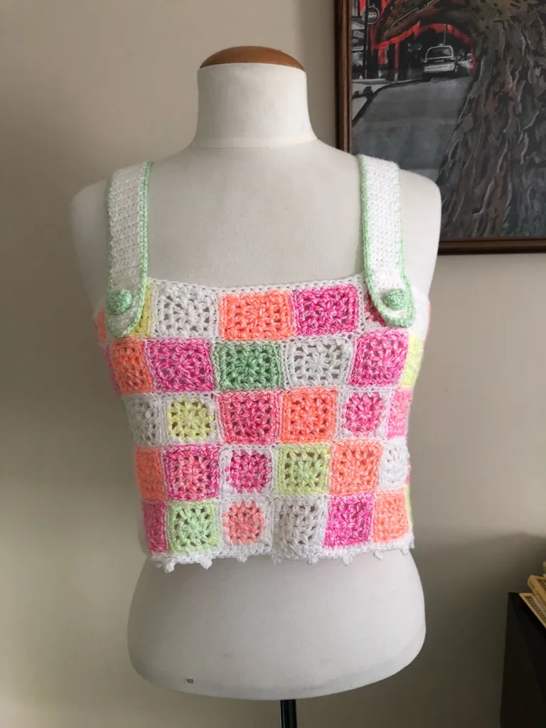 Crochet Crop Top photo 1
