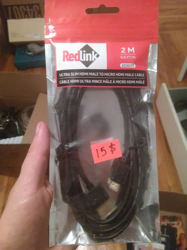 Hdmi To Hdmi Micro Cable photo 1