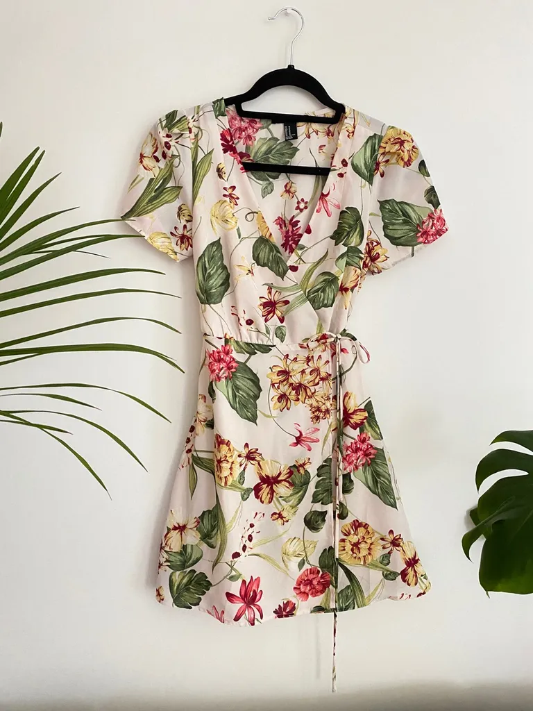 Floral Wrap Dress photo 1