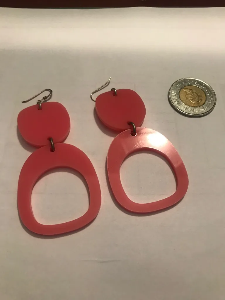 Pink Earrings photo 1