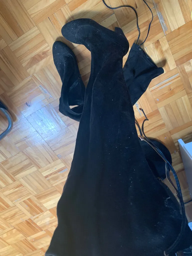 Thigh High Heeled Boots photo 1