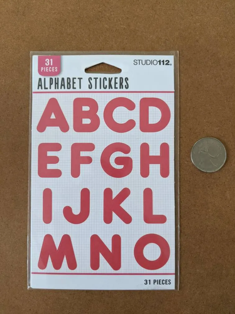 Alphabet Stickers photo 1