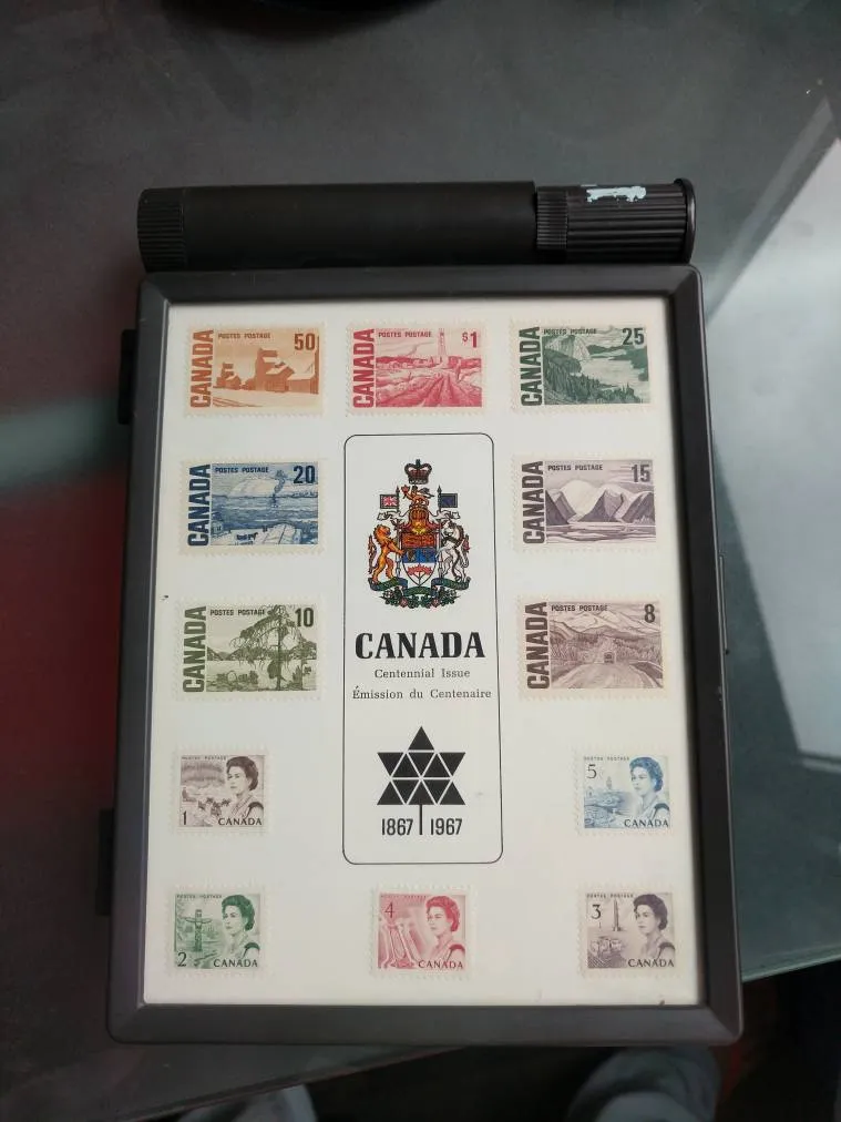 Canada 1967 Centennial Regular Issue Postage Stamps photo 1