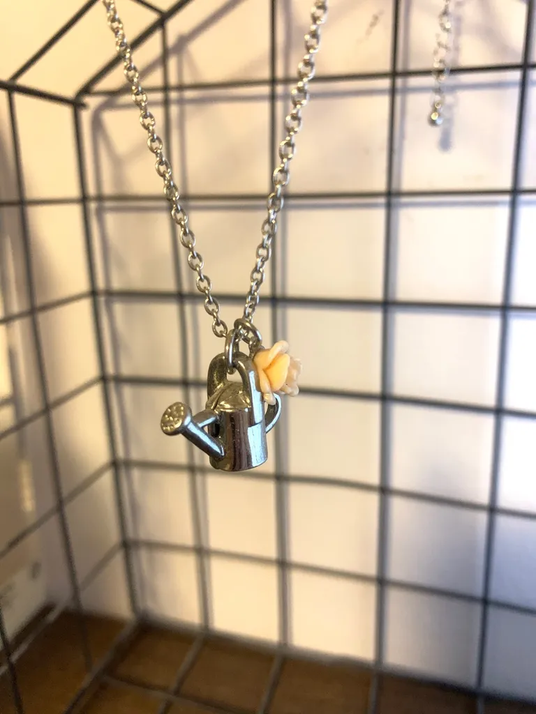 Forever21 Watering Can Necklace photo 1