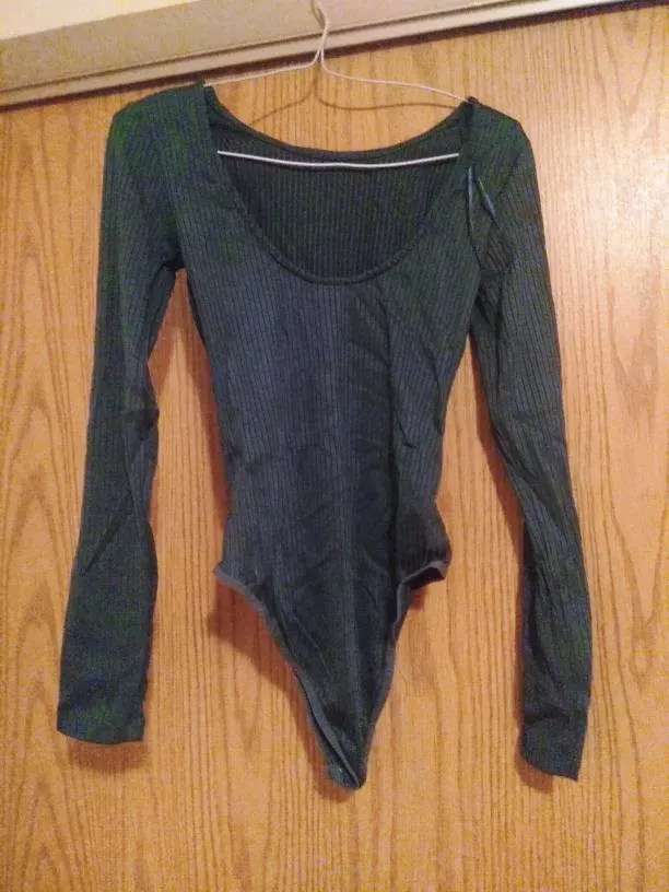 Size S Emerald Green Body Suit photo 1