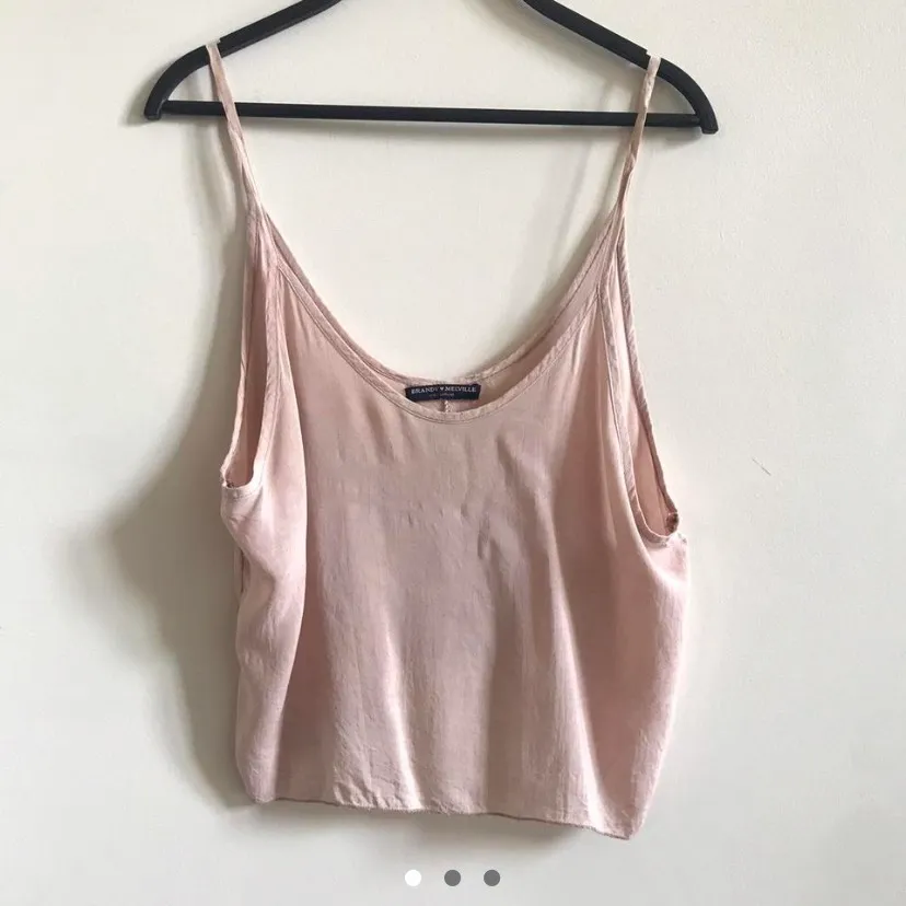 Jacqueline Pink Brandy Melville Tank Top photo 1