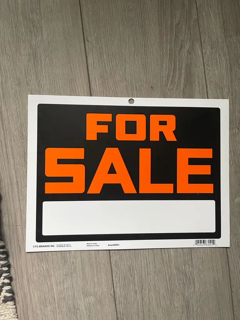Sale Sign photo 1