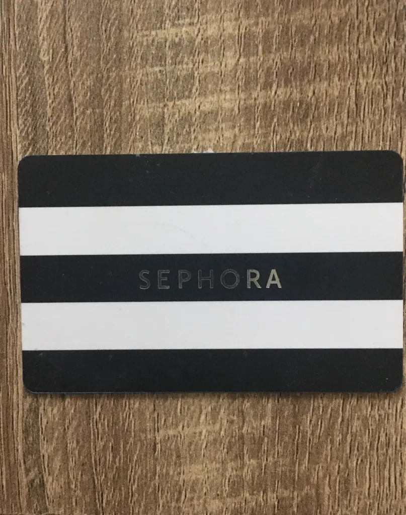 Sephora GC. $7.49 Balance photo 1