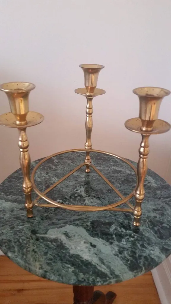 Brass Candle Holder photo 1