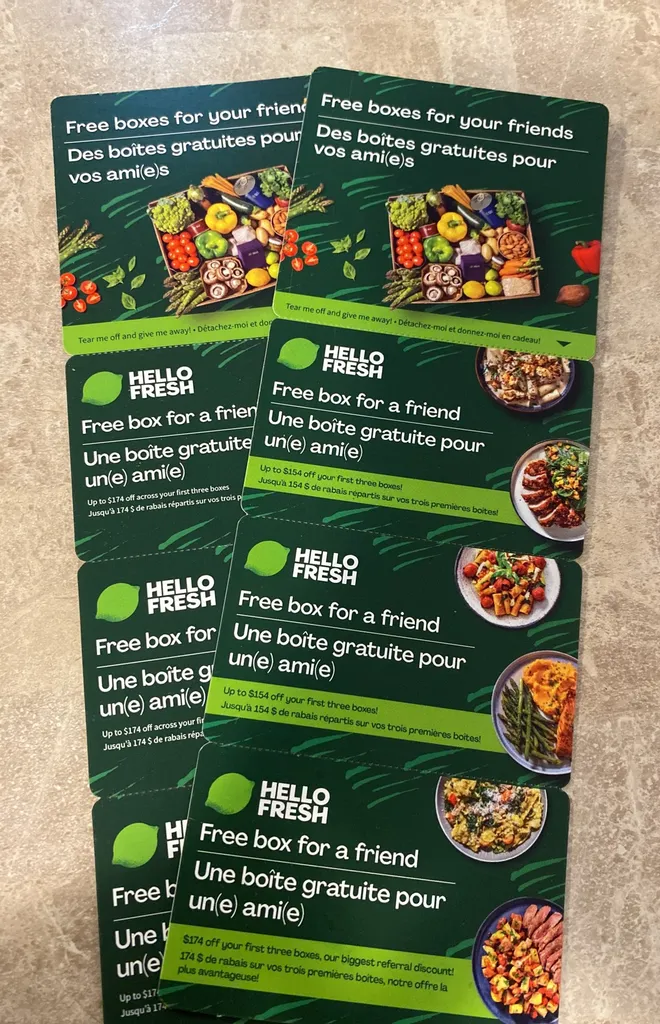 Hello Fresh “Free Box For A Friend” photo 1