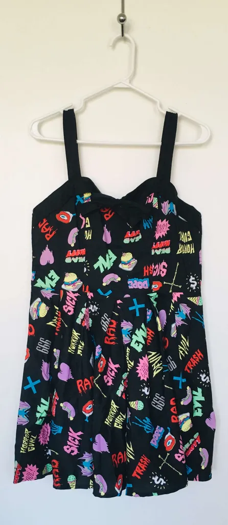 BNWOT Rockabilly 50's Dress (L/XL) photo 1