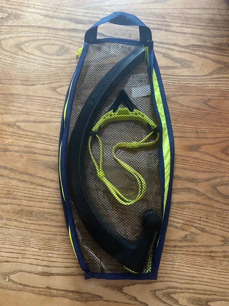 Aqua Sphere Swimmer’s Snorkel And Bag photo 1