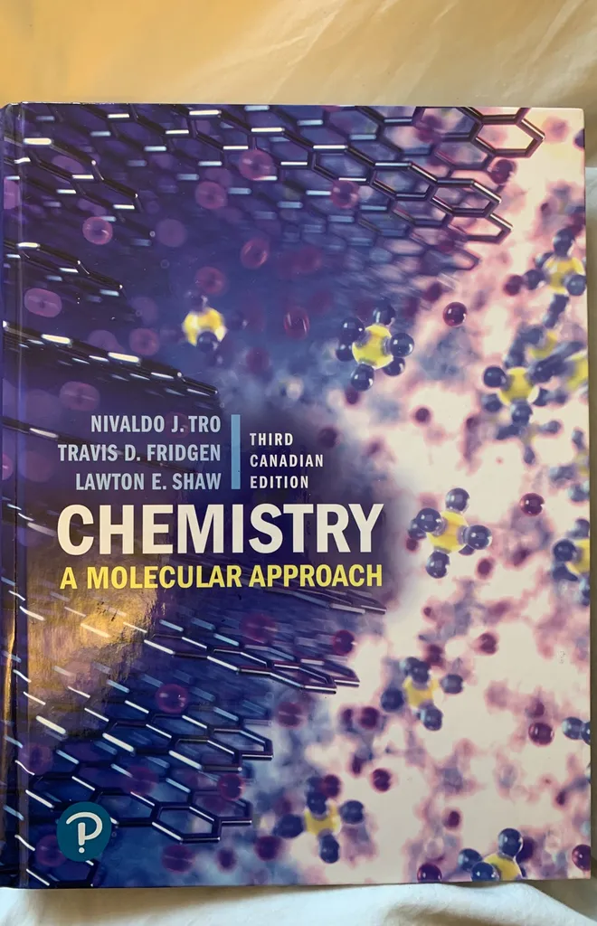 Chemistry A Molecular Approach Textbook photo 1