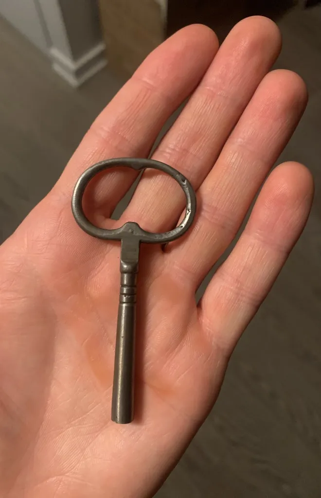 Antique Clock Key photo 1