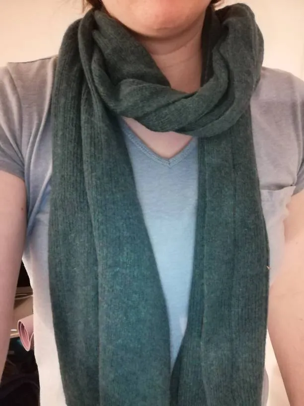 *Free* Blueish Green Scarf photo 1