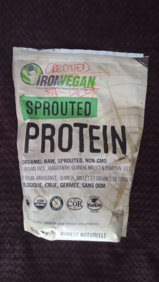 Sprouted vegan Protein Pwd photo 1