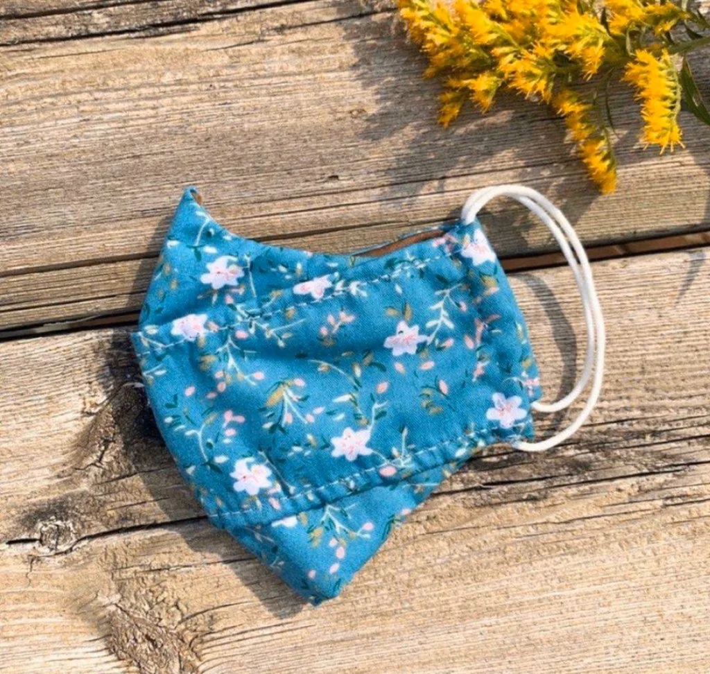 Floral Face Mask photo 1