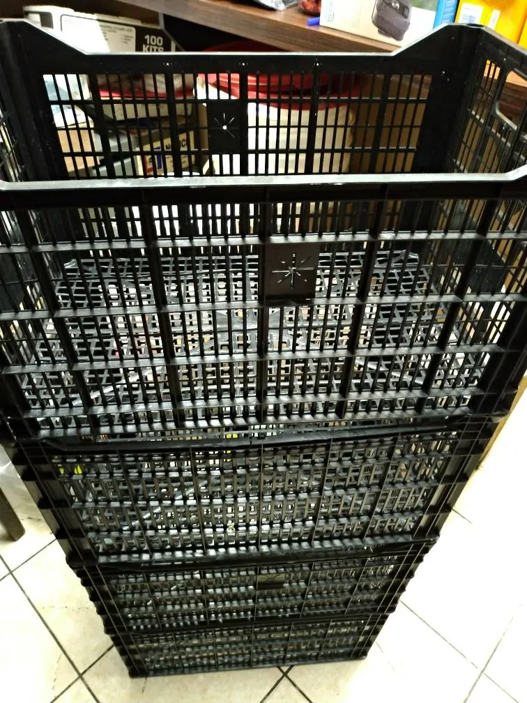 Vegetable Plastic Crates (4) photo 1