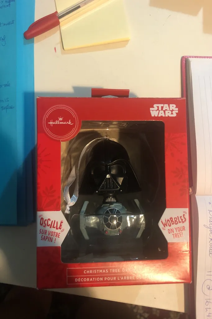 Death Vader Christmas Ornament photo 1