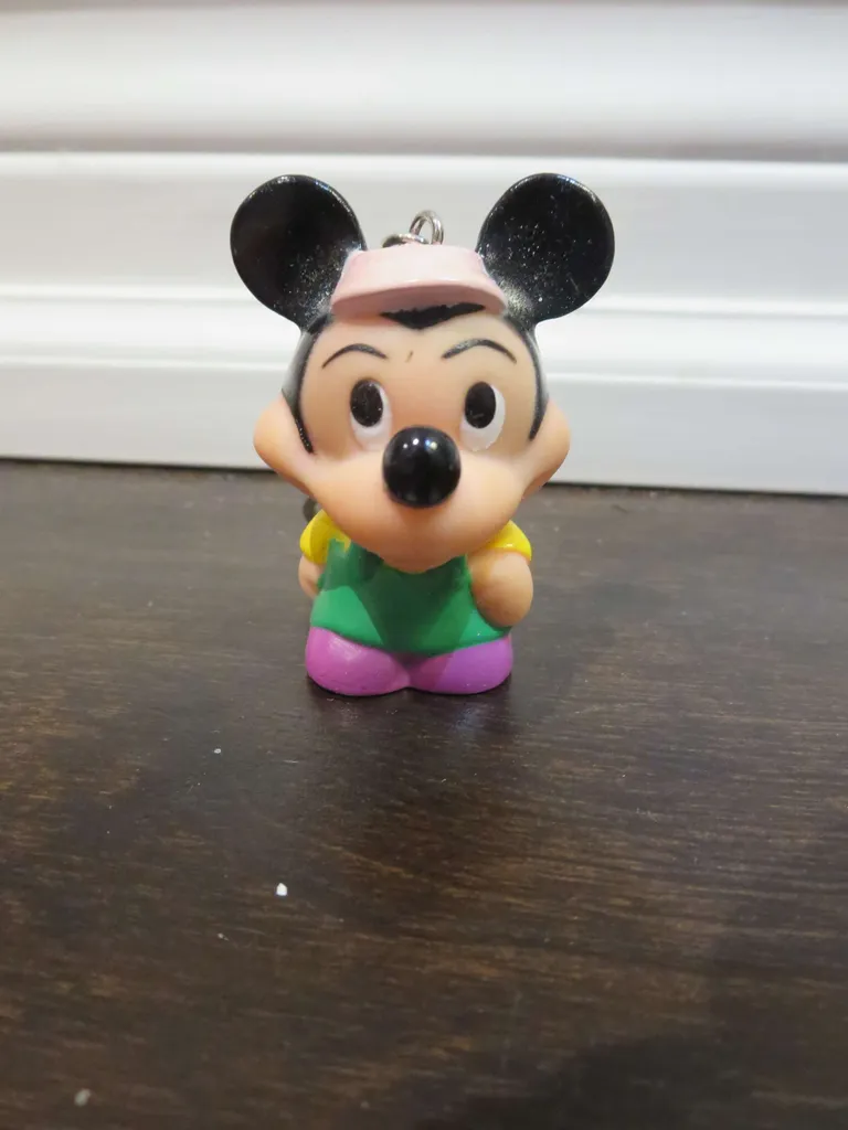 Vintage Mickey Mouse Keychain photo 1