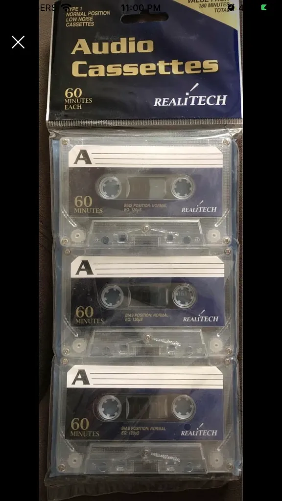 Realtech Blank Audio Cassette Tapes photo 1
